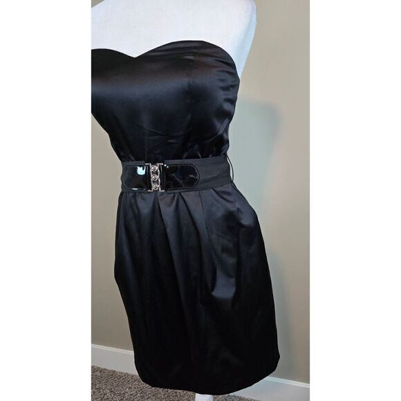 Candies Strapless Cocktail Dress Sz 9 - Picture 3 of 11